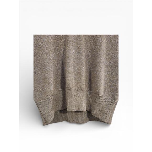 Copied - Joie Womens M iridescent sparkly sweater stretch feminine Light Spring - Picture 12 of 16